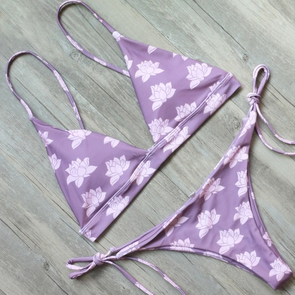 Other - Dusty Violet Lotus Bikini
